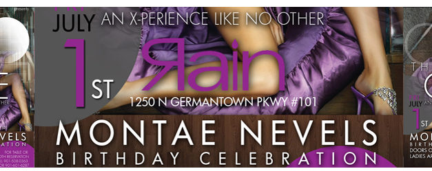 “The One” Montae Nevels Birthday Edition 07.01.2011 @ Rain Sushi Bar