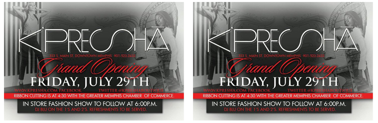 K’Presha Boutique Celebrates Grand Opening 7/29/11