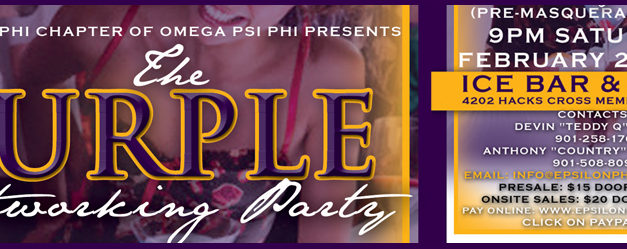 The Purple Networking Party 2012 (Pre-MasQUErade Ball Party)