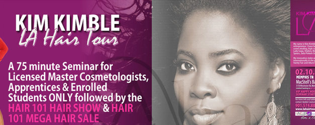 Kim Kimble LA Hair Tour 2013 presented by The Hair Doctor and Derrick Payne