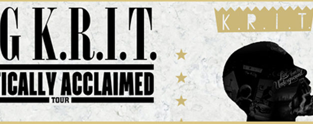Big K.R.I.T. Kritically Acclaimed Tour 12/3